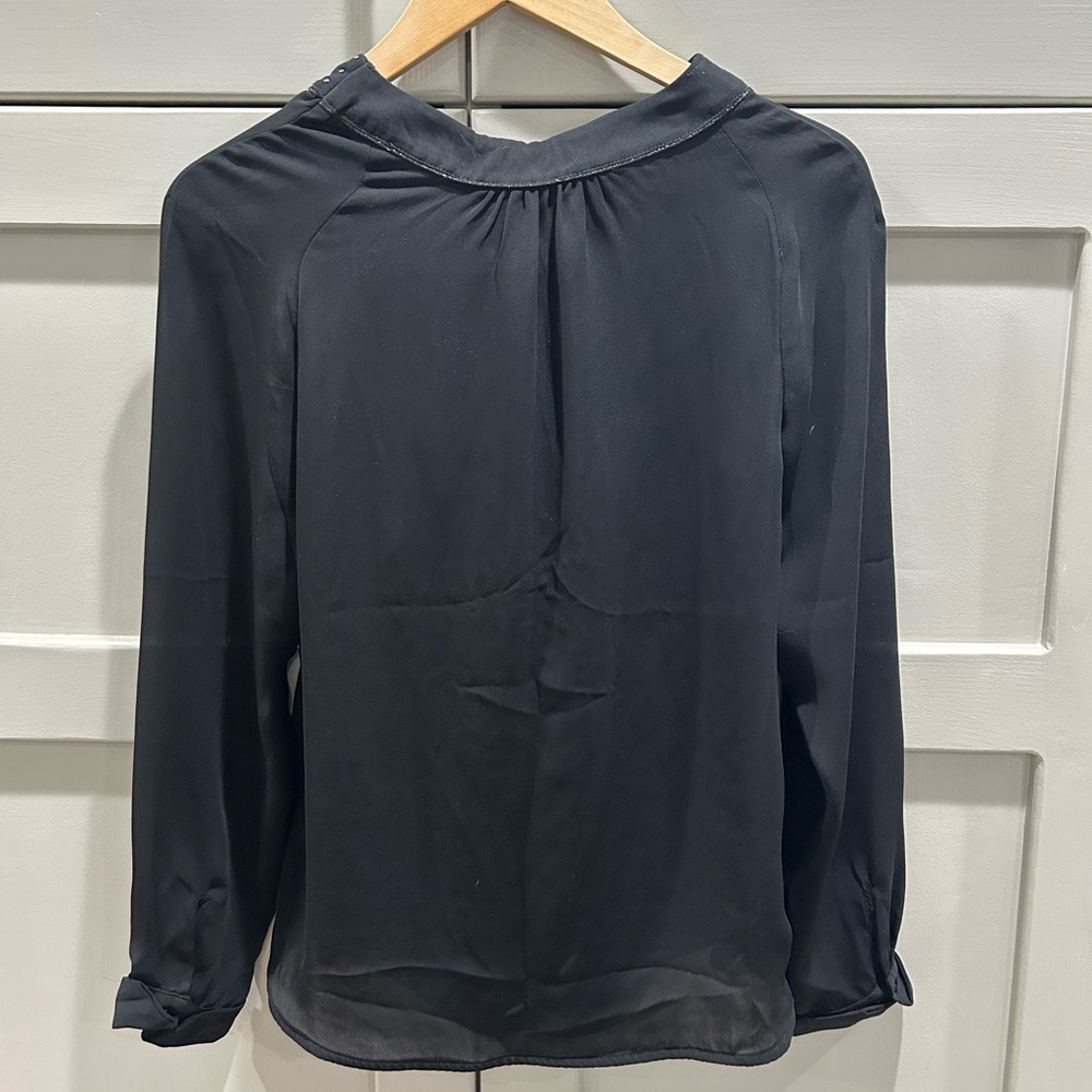 Zara basic chiffon blouse - Picture 2 of 3